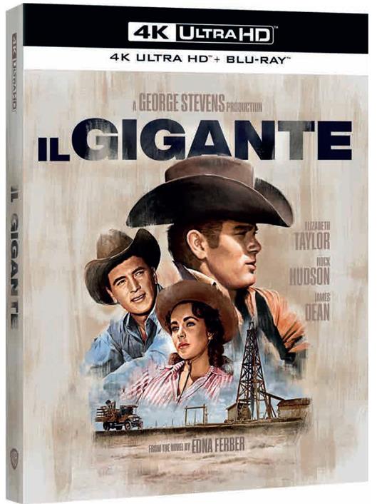 Il gigante (Blu-ray + Blu-ray Ultra HD 4K) - Blu-ray + Blu-ray Ultra HD 4K  - Film di George Stevens Drammatico | IBS