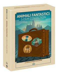 Film Animali fantastici 1-3. Travel Art Edition (3 Blu-ray + 3 Blu-ray Ultra HD 4K) David Yates