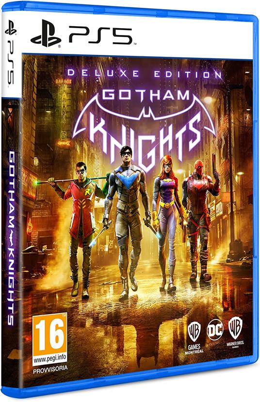 Gotham Knights Deluxe Edition - PS5 - gioco per PlayStation5 - Warner Bros  - Action - Adventure - Videogioco