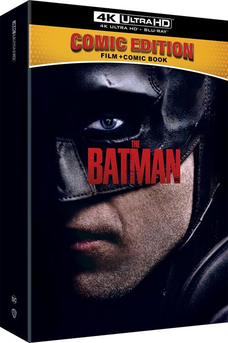 The Batman. Comic Edition (Blu-ray + Blu-ray Ultra HD 4K) di Tim Burton - Blu-ray + Blu-ray Ultra HD 4K