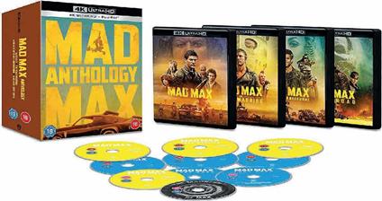 Mad Max Anthology (5 Blu-ray + 4 Blu-ray Ultra HD 4K + DVD bonus)