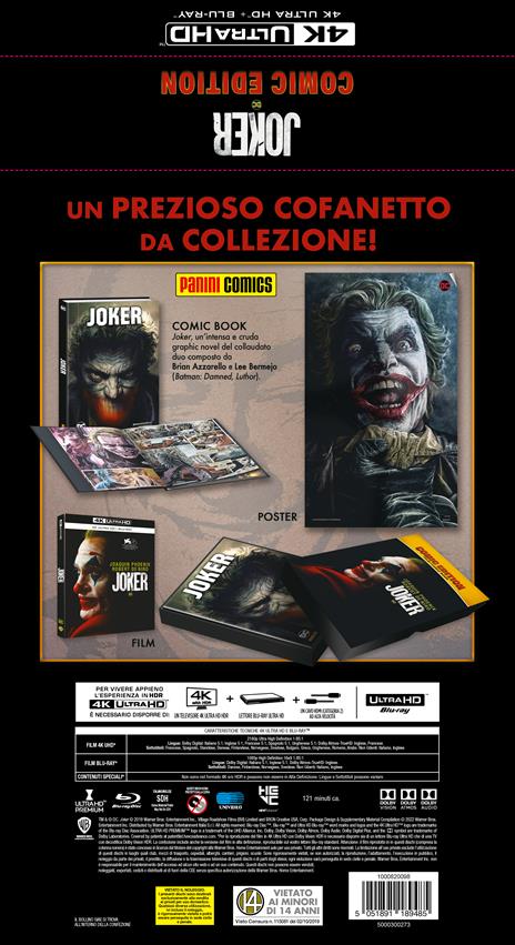 Joker. Comic Edition (Blu-ray + Blu-ray Ultra HD 4K + Comic Book) di Todd Phillips - Blu-ray + Blu-ray Ultra HD 4K - 6