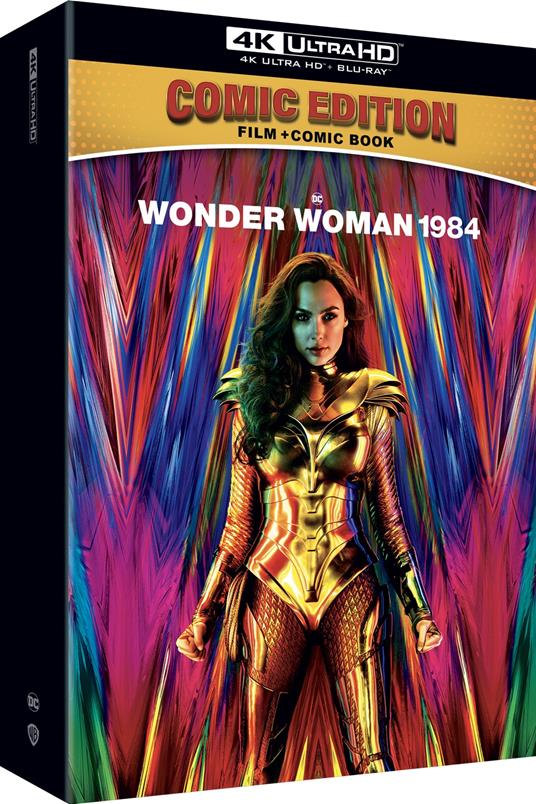 Wonder Woman 1984. Comic Edition (Blu-ray + Blu-ray Ultra HD 4K) di Patty Jenkins - Blu-ray + Blu-ray Ultra HD 4K
