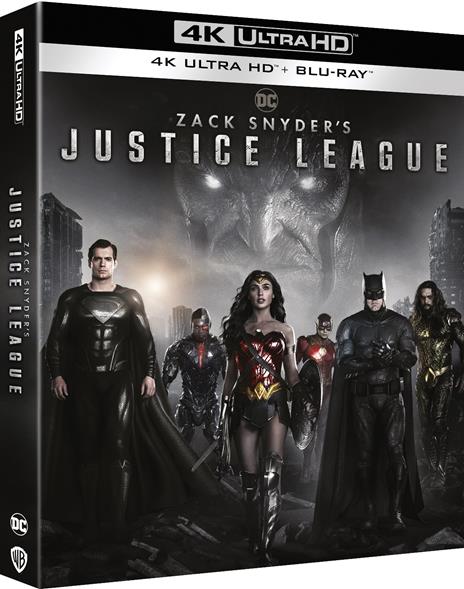 Zack Snyder's Justice League. Comic Edition (Blu-ray + Blu-ray Ultra HD 4K) di Zack Snyder - Blu-ray + Blu-ray Ultra HD 4K - 2