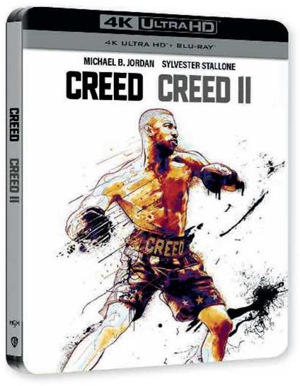 Creed. Nato per combattere - Creed II. Steelbook (Blu-ray + Blu-ray Ultra HD 4K) di Steve Caple Jr. - Blu-ray + Blu-ray Ultra HD 4K