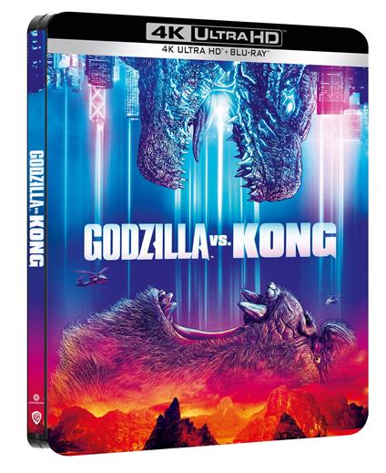Godzilla vs. Kong (Blu-ray + Blu-ray Ultra HD 4K - SteelBook) di Adam Wingard - Blu-ray + Blu-ray Ultra HD 4K