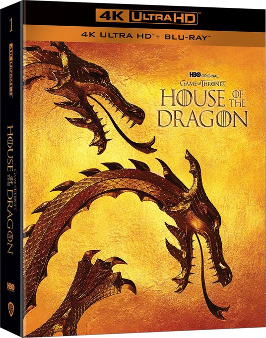 House of Dragon. Stagione 1. Serie TV ita (4 Blu-ray Ultra HD 4K) di Ryan Condal,George R. R. Martin - Blu-ray Ultra HD 4K