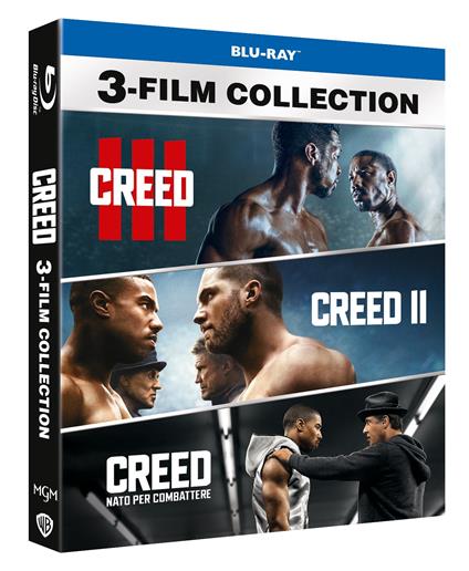 Creed. 3 Film Collection (3 Blu-ray) di Michael B Jordan,Ryan Coogler,Steve Caple Jr.