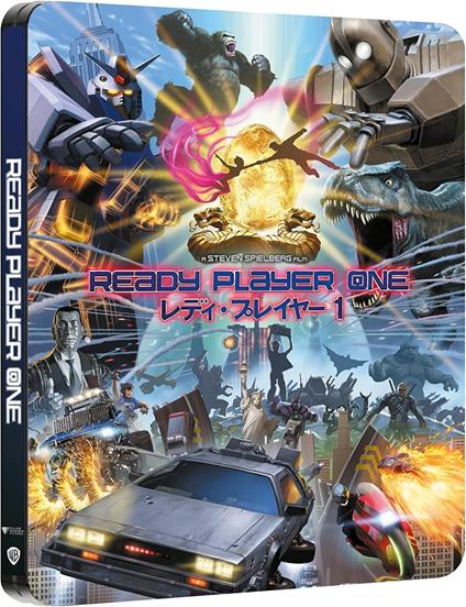 Ready Player One. Japanese Steelbook (Blu-ray + Blu-ray Ultra HD 4K) di Steven Spielberg - Blu-ray + Blu-ray Ultra HD 4K