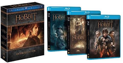 The Hobbit. Trilogia Extended rimasterizzata (Blu-ray) di Peter Jackson