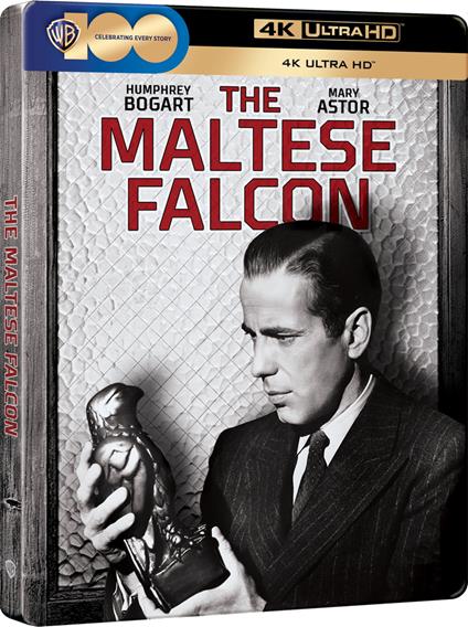 Il mistero del falco. Steelbook (Blu-ray + Blu-ray Ultra HD 4K) di John Huston - Blu-ray + Blu-ray Ultra HD 4K