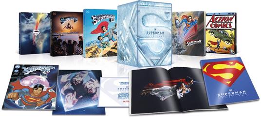 Superman I-IV Steelbook Collection (5 Blu-ray + 5 Blu-ray Ultra HD 4K)