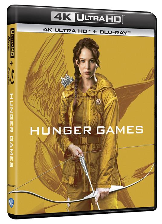 The Hunger Games (Blu-ray + Blu-ray Ultra HD 4K) di Gary Ross - Blu-ray + Blu-ray Ultra HD 4K
