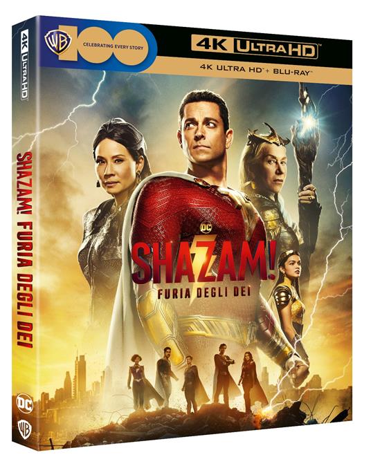 Shazam! 2. Furia degli Dei (Blu-ray + Blu-ray Ultra HD 4K) di David F. Sandberg - Blu-ray + Blu-ray Ultra HD 4K