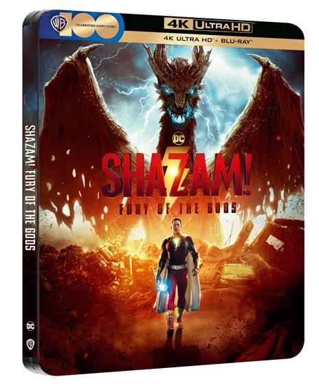 Shazam! 2. Furia degli Dei. Steelbook (Blu-ray + Blu-ray Ultra HD 4K) di David F. Sandberg - Blu-ray + Blu-ray Ultra HD 4K