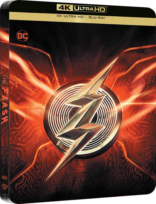 The Flash. Steelbook (Blu-ray + Blu-ray Ultra HD 4K) di Andy Muschietti - Blu-ray + Blu-ray Ultra HD 4K