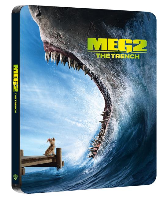 Shark 2. L'abisso. Steelbook (Blu-ray + Blu-ray Ultra HD 4K) di Ben Wheatley - Blu-ray + Blu-ray Ultra HD 4K