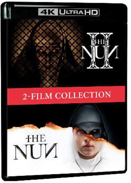The Nun. 2 Film Collection (Blu-ray + Blu-ray Ultra HD 4K) di Michael Chaves - Blu-ray + Blu-ray Ultra HD 4K