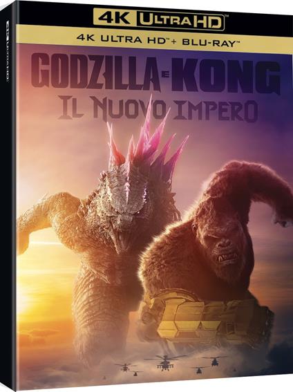 Godzilla e Kong. Il nuovo impero (Blu-ray + Blu-ray Ultra HD 4K) di Adam Wingard - Blu-ray + Blu-ray Ultra HD 4K