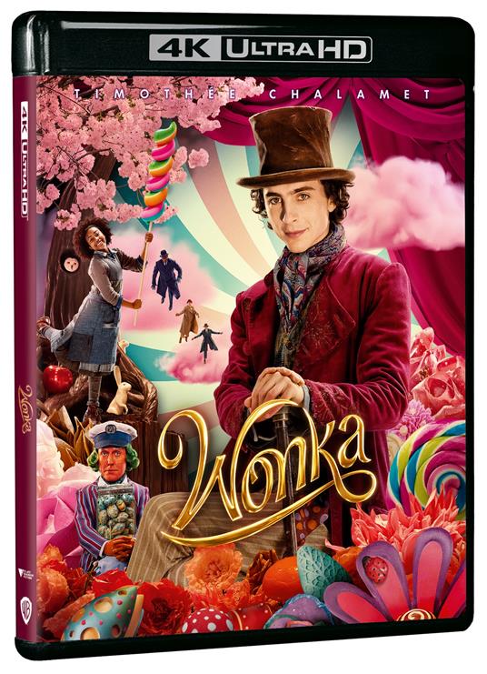 Wonka (Blu-ray + Blu-ray Ultra HD 4K) - Blu-ray + Blu-ray Ultra HD 4K -  Film di Paul King Fantastico