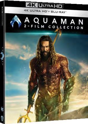 Aquaman. 2 film collection (Blu-ray + Blu-ray Ultra HD 4K) di James Wan