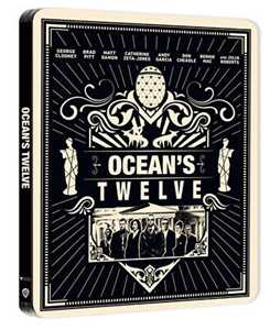 Film Ocean's Twelve. Steelbook (Blu-ray + Blu-ray Ultra HD 4K) Steven Soderbergh