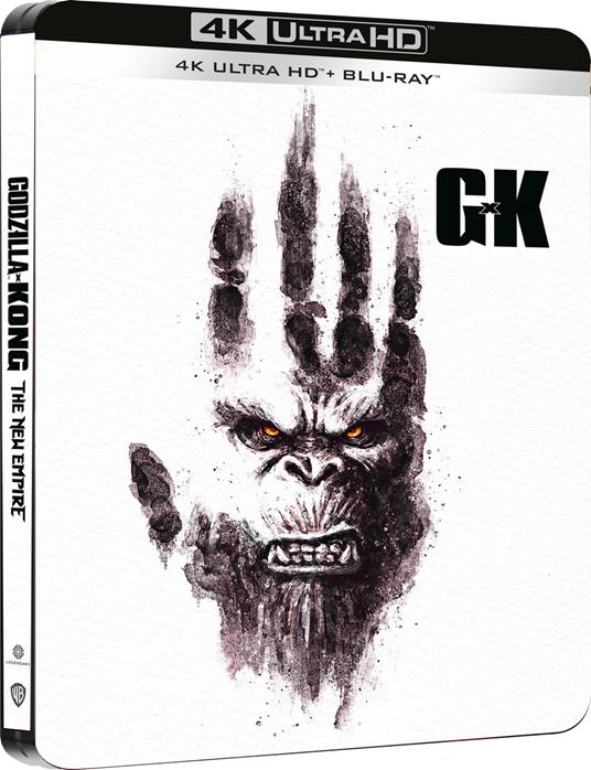Godzilla e Kong. Il nuovo impero. Steelbook 3 (Blu-ray + Blu-ray Ultra HD 4K) di Adam Wingard - Blu-ray + Blu-ray Ultra HD 4K