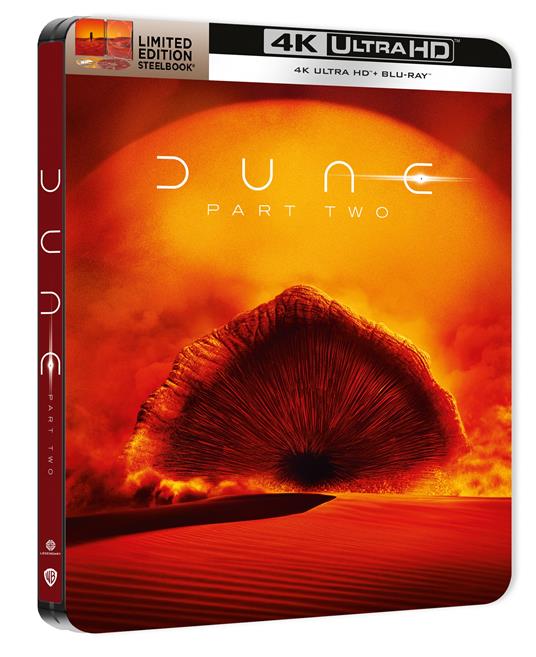 Dune. Parte due. Steelbook 1 (Blu-ray + Blu-ray Ultra HD 4K) di Denis Villeneuve - Blu-ray + Blu-ray Ultra HD 4K