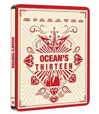 Ocean's Thirteen. Steelbook (Blu-ray + Blu-ray Ultra HD 4K) di Steven Soderbergh - Blu-ray + Blu-ray Ultra HD 4K