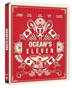 Film Ocean's Eleven. Fate il vostro gioco. Steelbook (Blu-ray + Blu-ray Ultra HD 4K) Steven Soderbergh