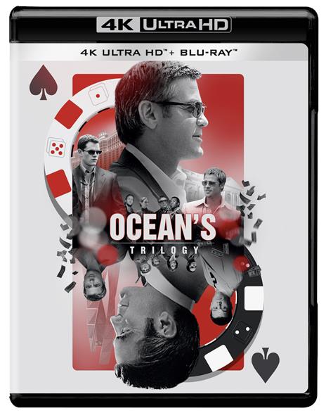 Ocean's Trilogy (3 Blu-ray + 3 Blu-ray Ultra HD 4K) di Steven Soderbergh - 2
