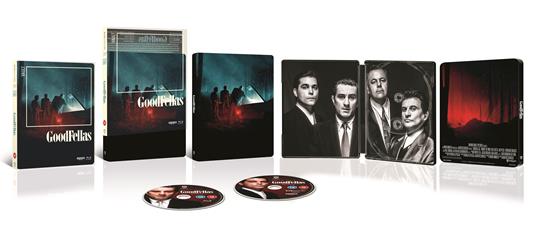 Quei bravi ragazzi. Steelbook (Blu-ray + Blu-ray Ultra HD 4K) di Martin Scorsese - Blu-ray + Blu-ray Ultra HD 4K