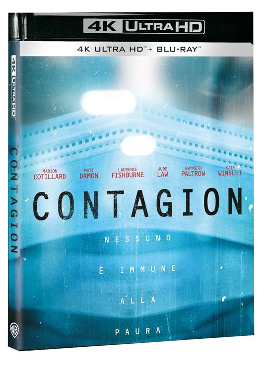 Contagion (Blu-ray + Blu-ray Ultra HD 4K) di Steven Soderbergh - Blu-ray + Blu-ray Ultra HD 4K
