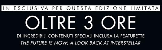 Interstellar. 10th Anniversary Edition (2 Blu-ray + Blu-ray Ultra HD 4K) di Christopher Nolan - Blu-ray + Blu-ray Ultra HD 4K - 2