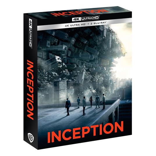 Inception. Steelbook UCE (Blu-ray + Blu-ray Ultra HD 4K) di Christopher Nolan - Blu-ray + Blu-ray Ultra HD 4K