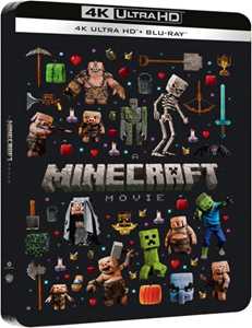 Film Minecraft. Steelbook 1 Collectors (Blu-ray + Blu-ray Ultra HD 4K) Jared Hess