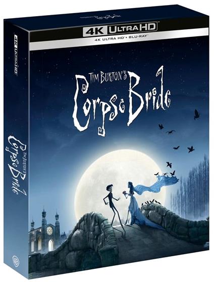 La sposa cadavere Steelbook UCE (4K Ultra HD + Blu-ray) di Tim Burton,Mike Johnson - Blu-ray + Blu-ray Ultra HD 4K