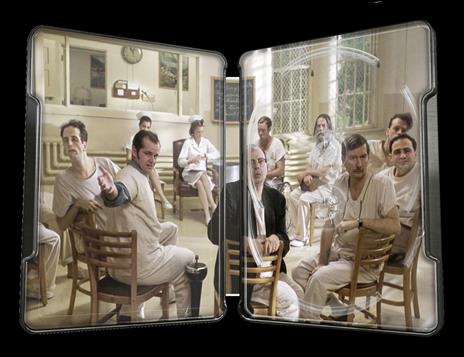 Qualcuno volò sul nido del cuculo. Steelbook (Blu-ray + Blu-ray Ultra HD 4K) di Milos Forman - Blu-ray + Blu-ray Ultra HD 4K - 3