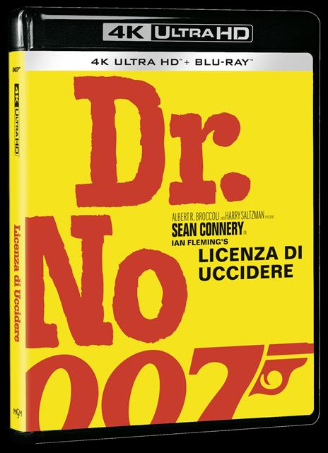 Agente 007. Licenza di uccidere di Terence Young - Blu-ray + Blu-ray Ultra HD 4K