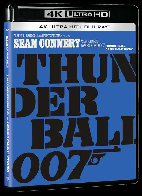 Agente 007. Thunderball (4K Ultra HD + Blu-ray) di Terence Young - Blu-ray + Blu-ray Ultra HD 4K