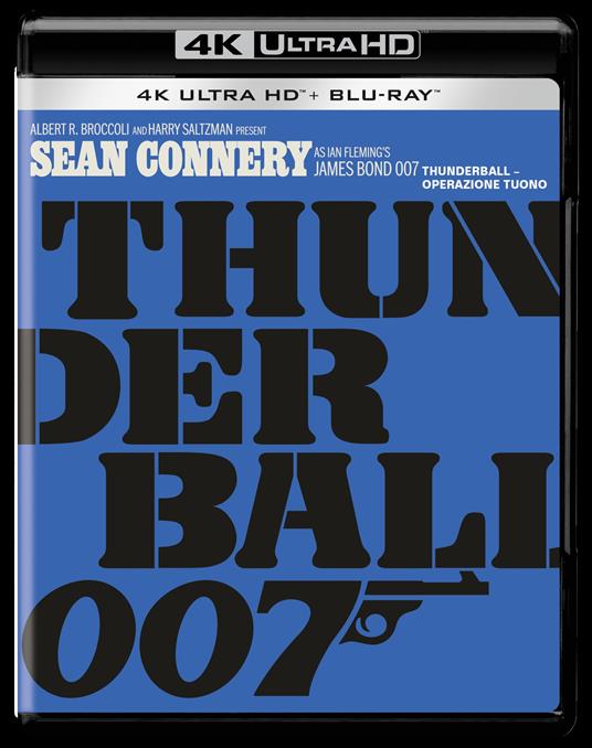 Agente 007. Thunderball (4K Ultra HD + Blu-ray) di Terence Young - Blu-ray + Blu-ray Ultra HD 4K - 2