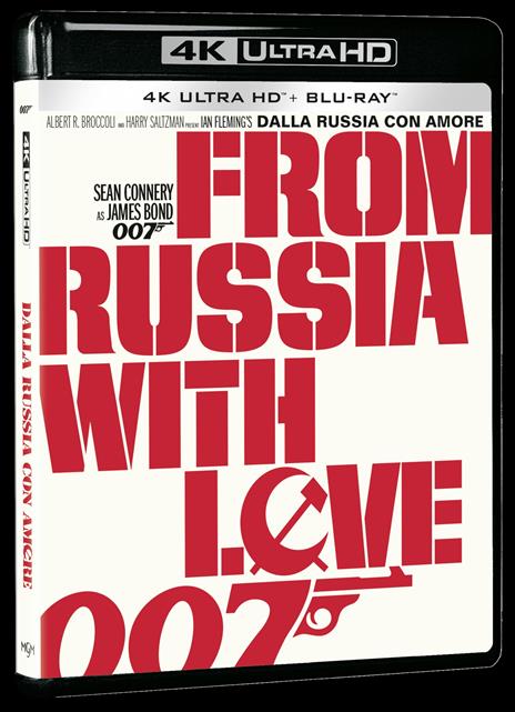 Agente 007. Dalla Russia con amore (Blu-ray + Blu-ray Ultra HD 4K) di Terence Young - Blu-ray + Blu-ray Ultra HD 4K