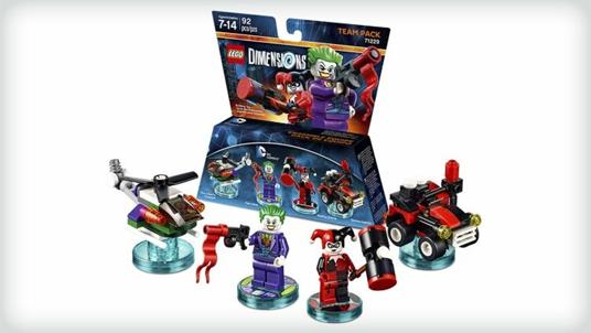 LEGO Dimensions Team Pack Joker e Harley Quinn - 3