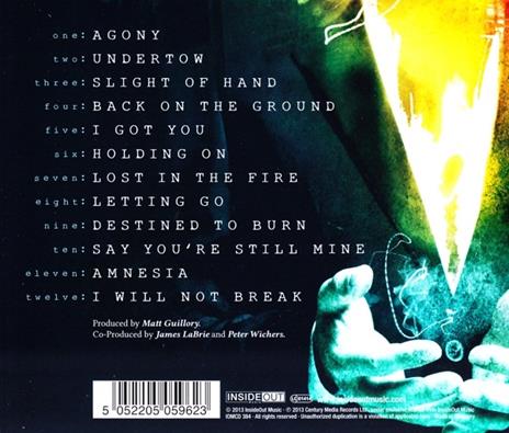 Impermanent Resonance - CD Audio di James LaBrie - 2