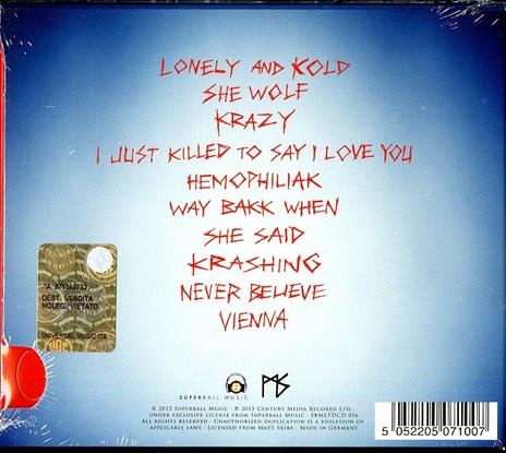 Kuts - CD Audio di Matt Skiba and the Sekrets - 2