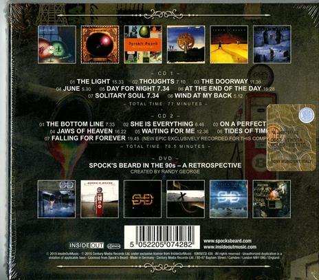 The First Twenty Years (Digipack Special Edition) - CD Audio + DVD di Spock's Beard - 2