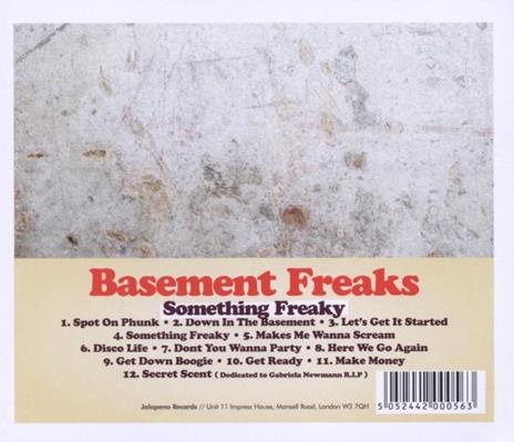 Something Freaky - CD Audio di Basement Freaks - 2