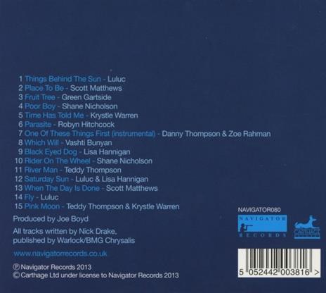 Way to Blue. The Songs of Nick Drake - CD Audio - 2