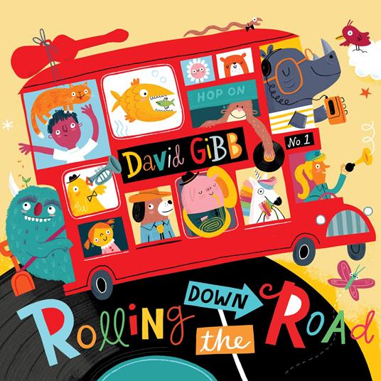 Rolling Down The Road - CD Audio di David Gibb