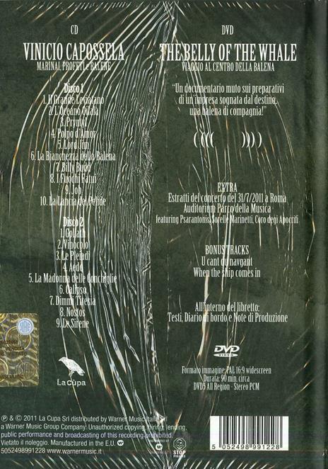 Marinai, profeti e balene - CD Audio + DVD di Vinicio Capossela - 2